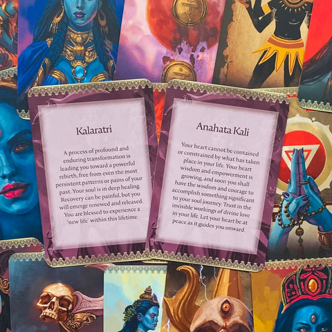 Kali Orakel Pocket Edition Blue Angel Karten Alana Fairchild Jimmy Manton Pkal44