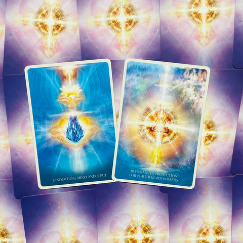 Angelic Lightwork Healing Oracle Magic Cards Deck Blue Angel Alana Fairchild NEW
