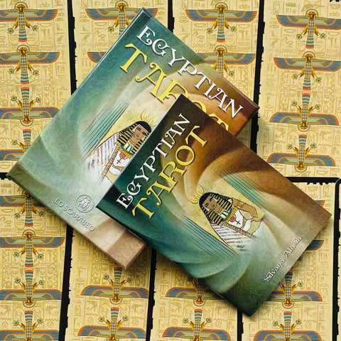 Egyptian Tarot Cards Deck Grand Trumps Lo Scarabeo By Silvana Alasia NEW