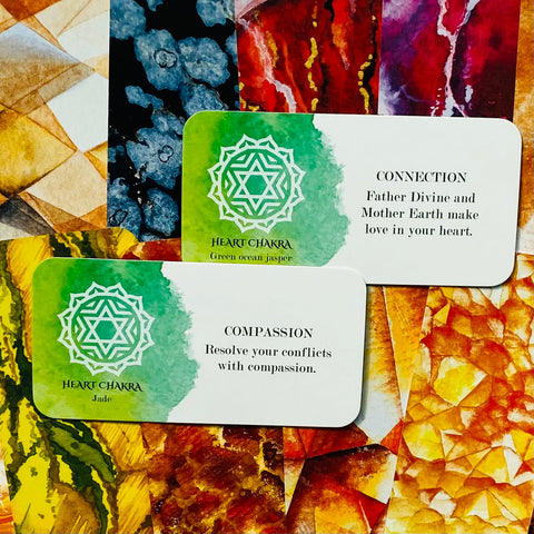 Chakra Love Cards Deck Rockpool Esoteric Raise Your Crystal Vibrations NEW