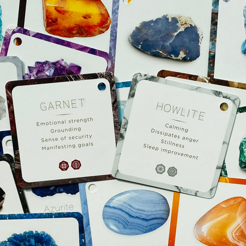 Crystal Flashcards Cards Deck Rockpool Jessica Lahoud Spiritual Inspiration NEW