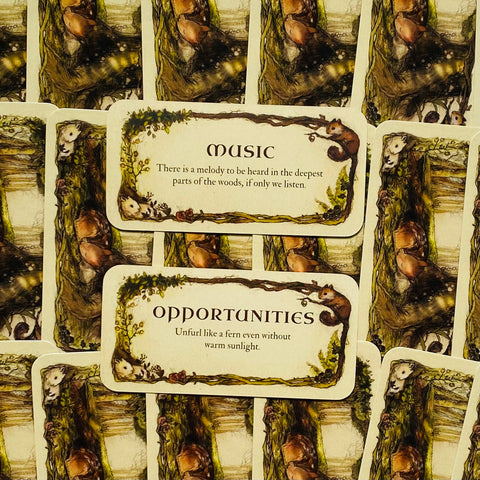 Whispering Woods Inspirational Deck Cards Esoteric US Games Systems