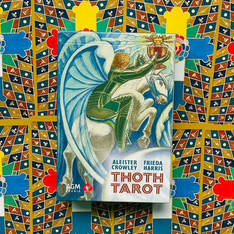 Thoth Tarot Cards De Luxe Aleister Crowley By Frieda Harris Art Agm 1067012377
