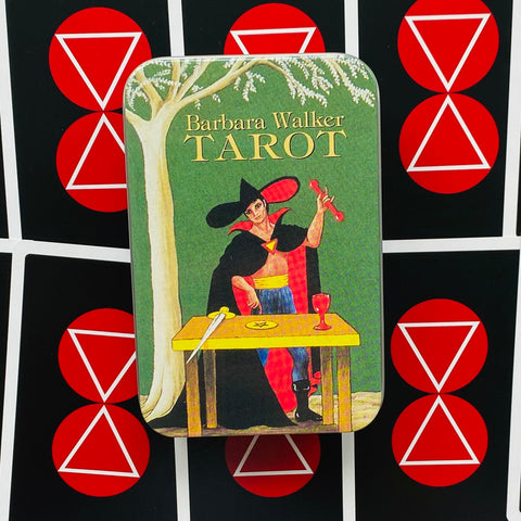 Barbara Walker Tarot Deck Tin Cards Vintage Esoteric US Games Systems NEW