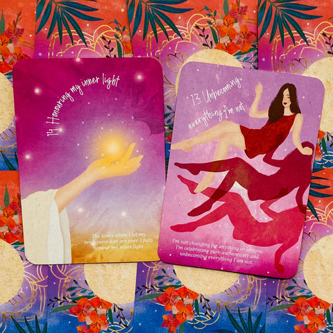 Finding Inner Peace Inspiration Cards Rockpool Publishing 36 Cards Booklet NEW