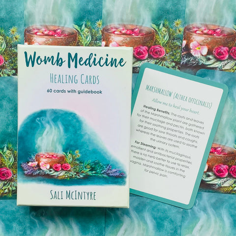 Womb Medicine Healing Cards By Sali Mcintyre Animal Dreaming Publishing Ad19