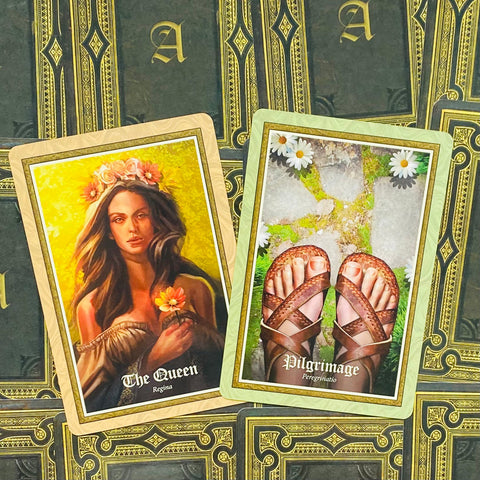 The Gospel Of Aradia Oracle Cards Deck Stacey Demarco Esoteric Blue Angel Tga30