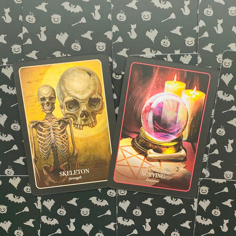 The Halloween Oracle Deck Cards Stacey Demarco Esoteric Telling Blue Angel NEW