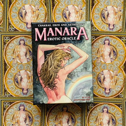 Manara Erotic Oracle Cards Chakras Eros And Astrology Lo Scarabeo By Elsa NEW