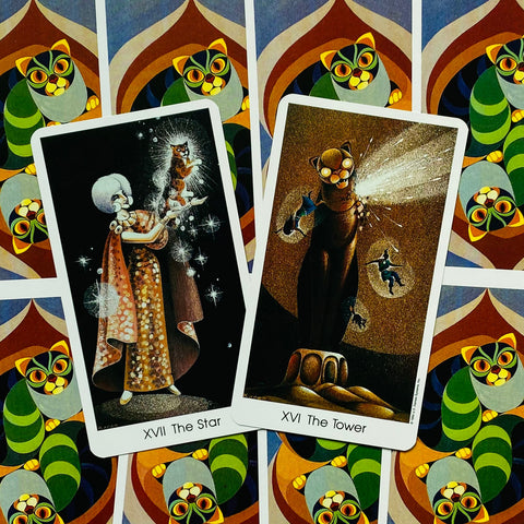 Tarot Of The Cat People Cards Deck Karen Kuykendall US Games Systems Cp78