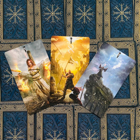 Runic Tarot Cards Deck And Book Lo Scarabeo Sephiroth Dempster Esoteric NEW