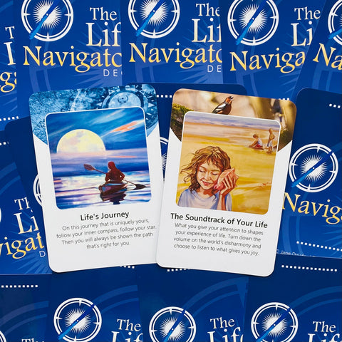 The Life Navigator Deck J. D. Taylor & M. Vijayan Findhorn Press Compass NEW
