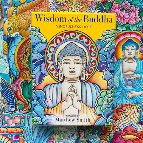 Wisdom Of The Buddha Mindfulness Cards Deck Beyond Words Esoteric Smith NEW