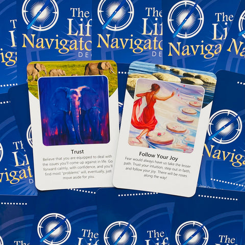 The Life Navigator Deck J. D. Taylor & M. Vijayan Findhorn Press Compass NEW