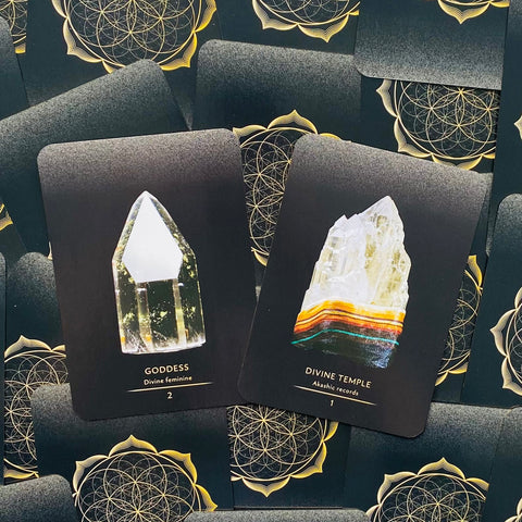 Master Teacher Crystal Oracle Cards Deck Rockpool Publishing Master Devas NEW