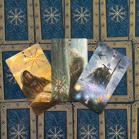 Runic Tarot Cards Deck And Book Lo Scarabeo Sephiroth Dempster Esoteric NEW