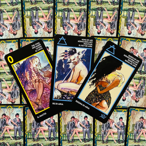 Manara Erotic Tarot Deck Cards Mildo Esoteric Fortune Telling Lo Scarabeo NEW