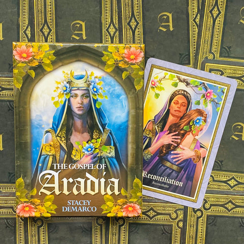 The Gospel Of Aradia Oracle Cards Deck Stacey Demarco Esoteric Blue Angel Tga30