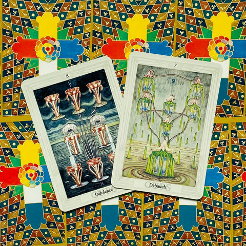 Aleister Crowley Thoth Tarot – Standard Deck Esoteric Fortune Telling