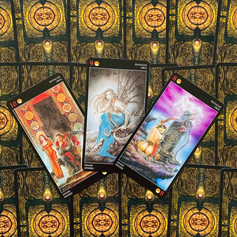 Royo Dark Tarot Deck Cards Esoteric Fortune Telling Lo Scarabeo NEW