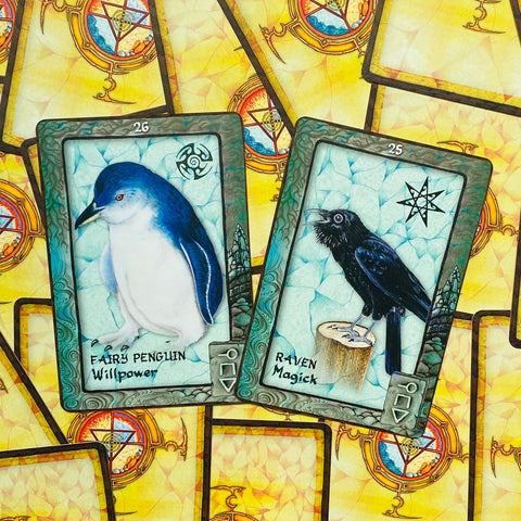 Animal Dreaming Oracle Deck Cards Esoteric Fortune Telling Blue Angel NEW