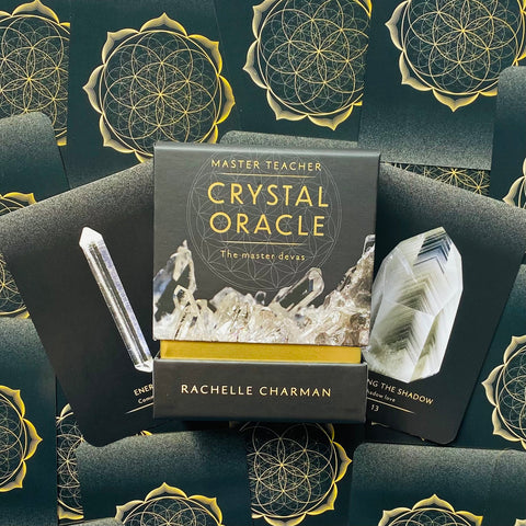 Master Teacher Crystal Oracle Cards Deck Rockpool Publishing Master Devas NEW