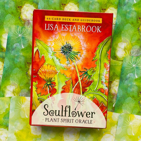 Soulflower Plant Spirit Oracle Cards Deck Findhorn Press Lisa Estabrook