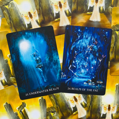 The Oracle Of Portals Cards Deck Blue Angel By Tess Whitehurst Esoteric NEW