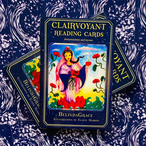 Clairvoyant Reading Cards Deck Rockpool Belinda Grace Ilustrations By Elaine NEW