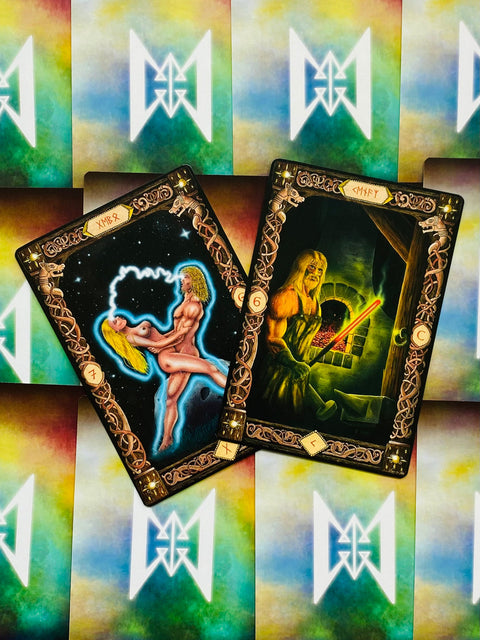 Power Of The Runes Cards Deck Esoteric Telling US Games Systems
