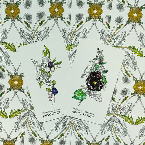 Hedgewitch Botanical Oracle Cards Deck Siolo Thompson Llewellyn NEW