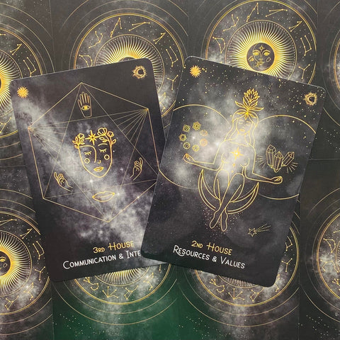 Astro-Cards Oracle Deck Agm Urania By Tanja Brock Magical World Astrology NEW