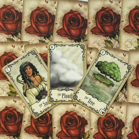 Under The Roses Lenormand Oracle Deck Cards Esoteric Telling US Games Systems