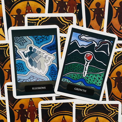 Aboriginal Spirit Oracle Cards Deck Rockpool Esoteric Divination Mel Brown NEW