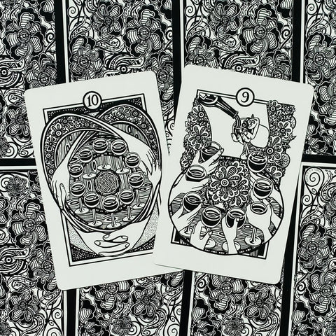 Heart And Hands Tarot Cards Deck Esoteric Liz Blackbird US Games Systems NEW