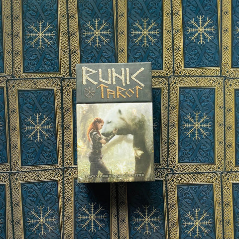 Runic Tarot Cards Deck And Book Lo Scarabeo Sephiroth Dempster Esoteric NEW
