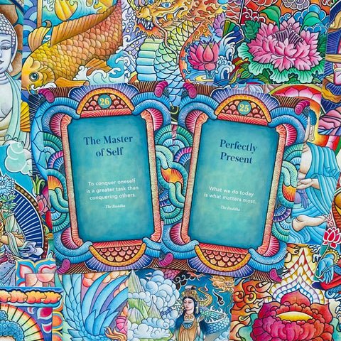 Wisdom Of The Buddha Mindfulness Cards Deck Beyond Words Esoteric Smith NEW