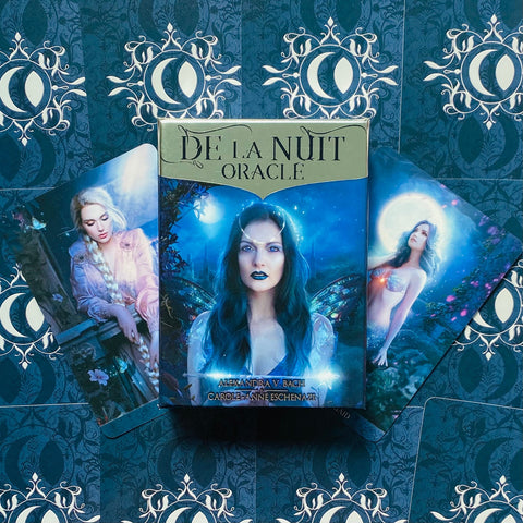 De La Nuit Oracle Cards Lo Scarabeo Alexandra V Bach Carole Anne Eschenazi NEW