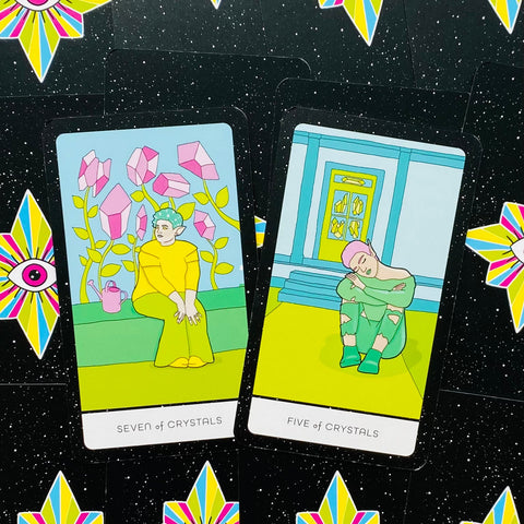 Rainbow Moon Tarot Cards Deck Rockpool Publishing Samantha West 78 Cards NEW
