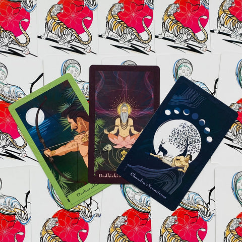 Wisdom From The Epics Of Hind Oracle Cards Deck US Games By Pankhuri Agarwal NEW