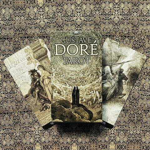 Gustave Dore Tarot Cards Deck Lo Scarabeo Black And White Mystical Energy NEW