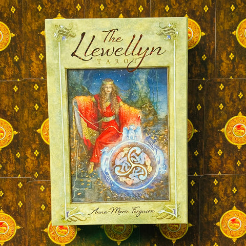 The Llewellyn Tarot Cards Anna Marie Ferguson Deck Book Esoteric Llewellyn NEW