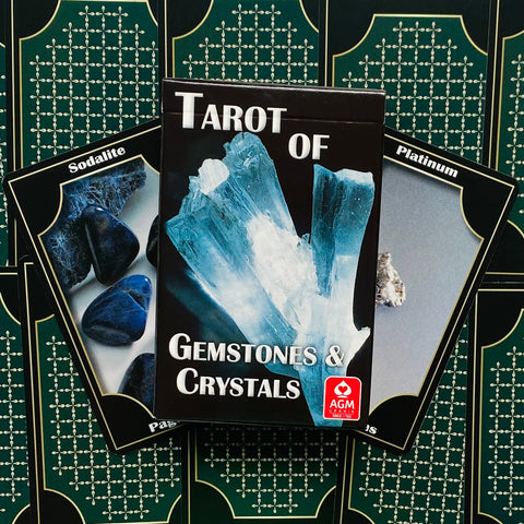 Tarot Of Gemstones & Crystals Cards Deck Hoffmann Helmut Agm Urania 1067012468