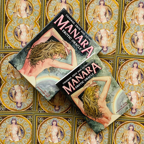 Manara Erotic Oracle Cards Chakras Eros And Astrology Lo Scarabeo By Elsa NEW