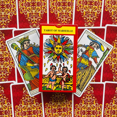 Tarot Of Marseille Cards Deck Multilingual Lo Scarabeo Esoteric Telling NEW