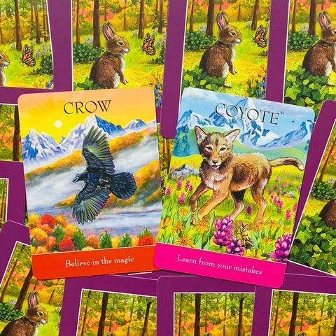 Childrens Spirit Animal Cards Deck Original Blue Angel By Dr. Steven Farmer NEW