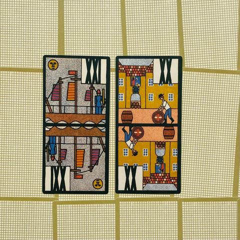 WIENER SECESSION DECK: ANIMA ANTIQU DECK CARDS ESOTERIC TELLING LO SCARABEO NEW