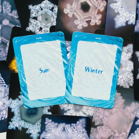 Water Crystal Oracle Cards Deck Beyond Words Esoteric Emoto Snowflakes Water NEW