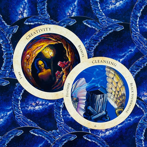 Crystal Medicine Oracle Cards Rockpool Rachelle Charman Len Hibble Healing NEW