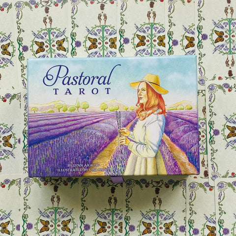Pastoral Tarot Cards Deck & Book Set With Linen Pouch US Games Systems NEW